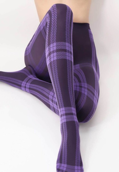 Oroblu - Opaque stylish tartan design tights